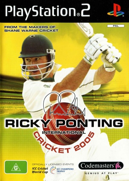 Ricky Ponting International Cricket 2005 OVP