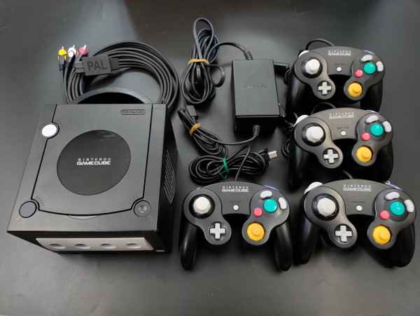 Nintendo GameCube Konsole Schwarz