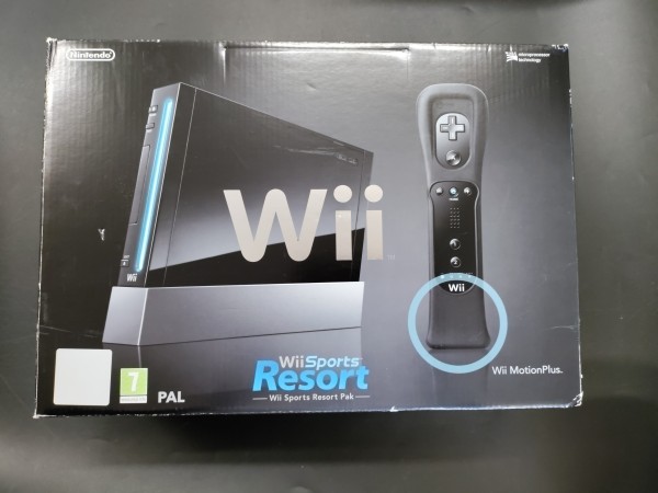 Wii Konsole Schwarz Wii Sports Resort Pack OVP