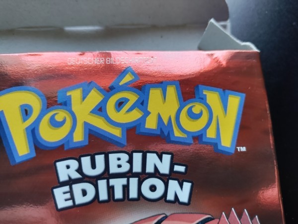 Pokemon Rubin Edition DE OVP