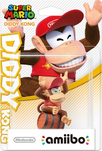 Amiibo - Diddy Kong (Super Mario Collection) OVP