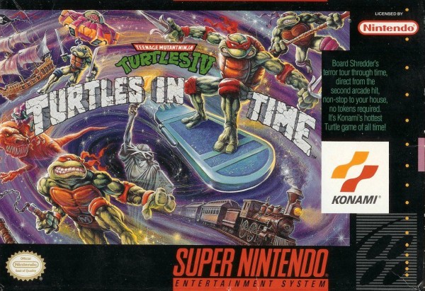 Teenage Mutant Hero Turtles IV: Turtles in Time US NTSC OVP