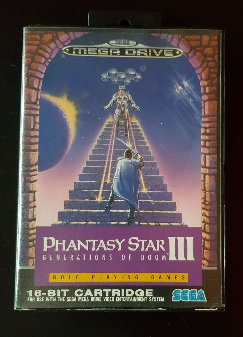 Phantasy Star III Generations of Doom OVP RPG Mega Drive SEGA