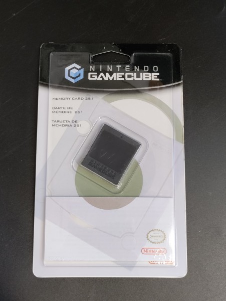 Nintendo GameCube Memory Card 251 OVP *sealed*