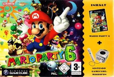 Nintendo GameCube Mario good Party 6