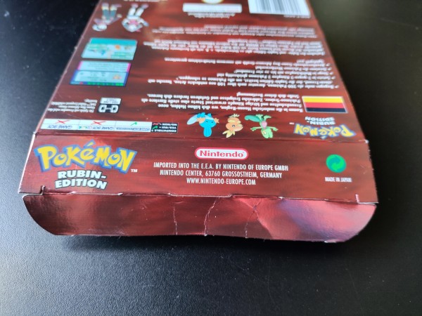 Pokemon Rubin Edition DE OVP