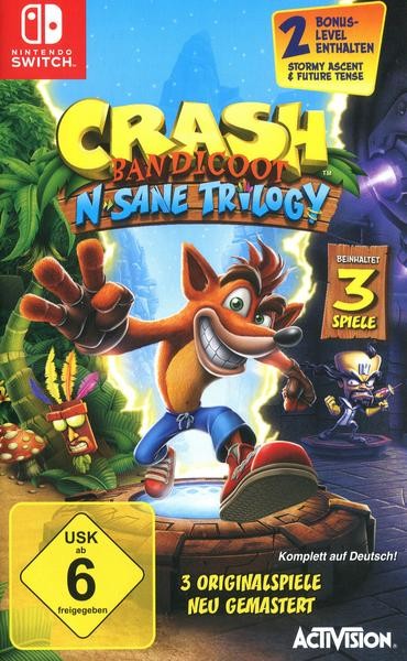 Crash Bandicoot: N.Sane Trilogy OVP