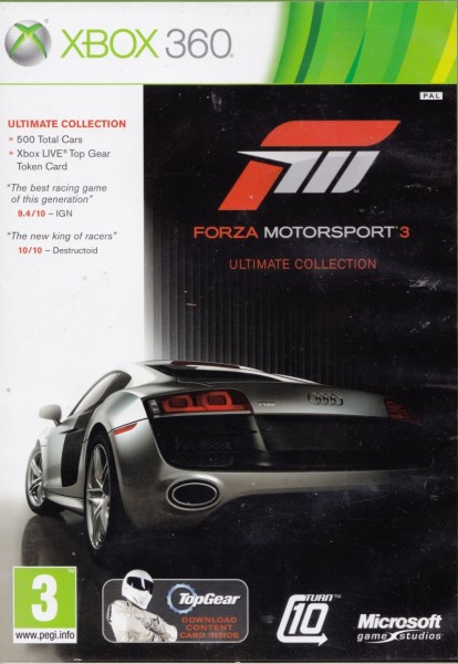 Forza Motorsport 3: Ultimative Sammlung