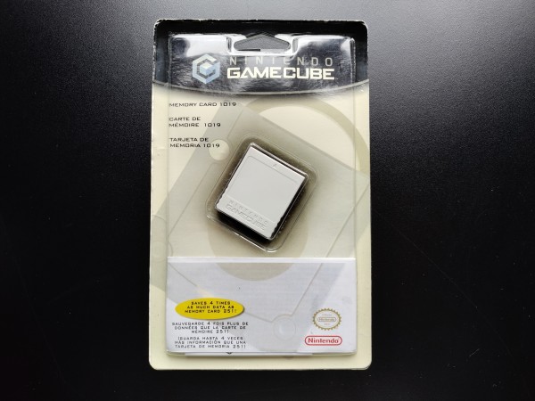 Nintendo GameCube Memory Card 1019 OVP *sealed* (Budget)