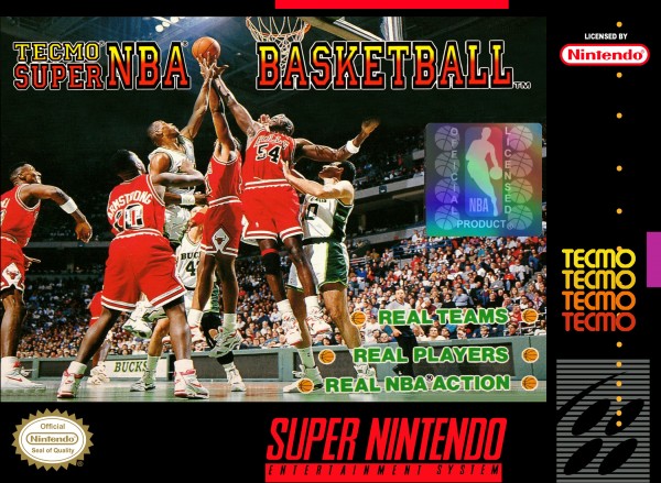 Tecmo Super NBA Basketball US NTSC