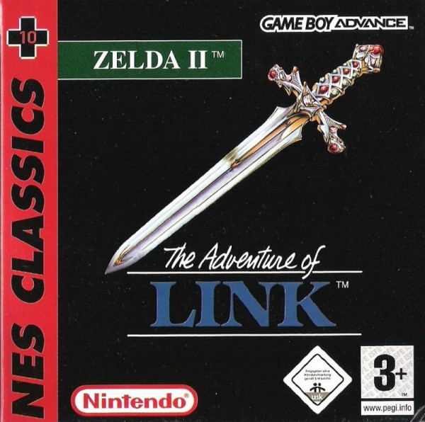 NES Classics 10: Zelda II - The Adventure of Link OVP