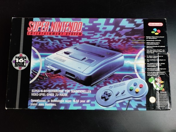 Super Nintendo Konsole OVP