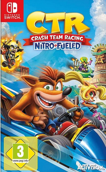 CTR Crash Team Racing: Nitro-Fueled OVP