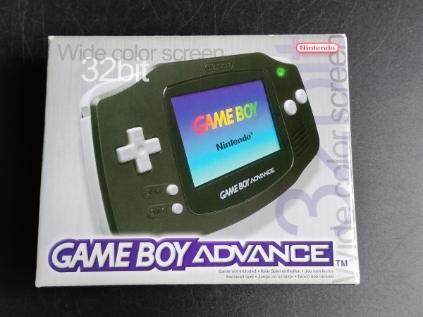 Game Boy Advance Schwarz OVP