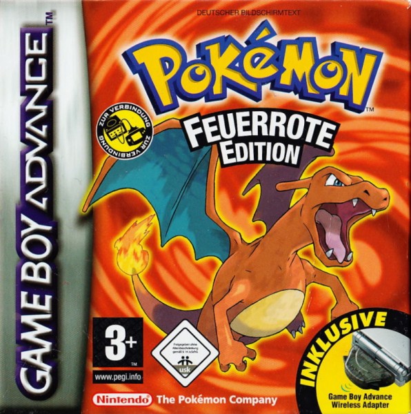 Pokemon Feuerrote Edition DE OVP