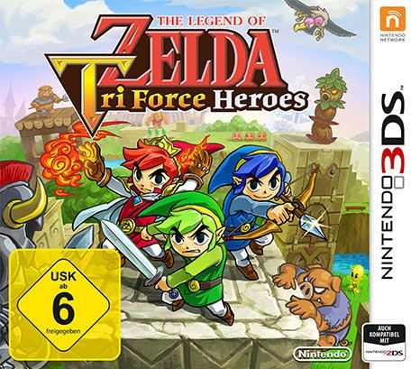 The Legend of Zelda: Tri Force Heroes OVP