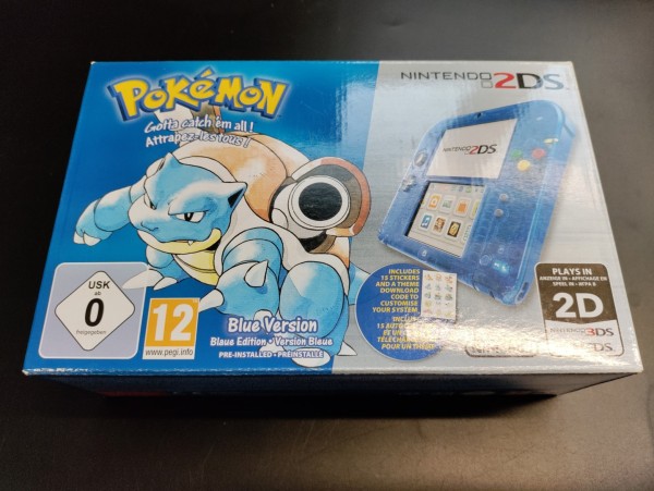Nintendo 2DS - Pokemon Blau Edition OVP