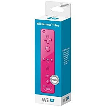 Wii-Fernbedienung Remote Plus Controller Pink OVP