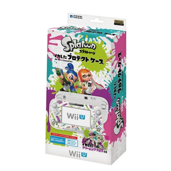 Wii U Gamepad Splatoon Protector Case OVP