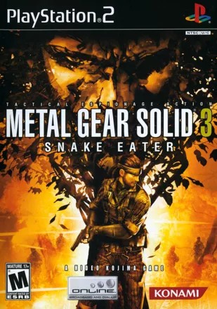 Metal Gear Solid 3: Snake Eater US NTSC OVP