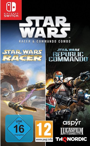 Star Wars: Racer & Commando Combo OVP *sealed*