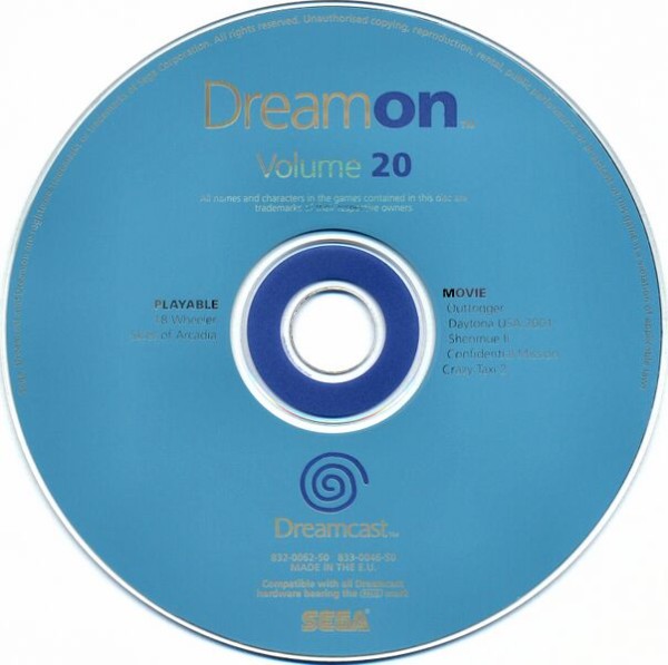 Dream On Volume 20