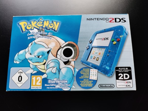Nintendo 2DS - Pokemon Blau Edition OVP