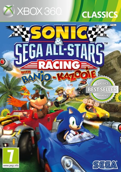 Sonic & Sega All-Stars Racing mit Banjo-Kazooie OVP