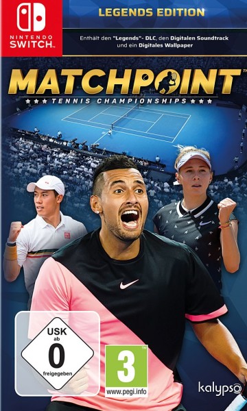 Matchpoint: Tennis Championships - Legends Edition OVP