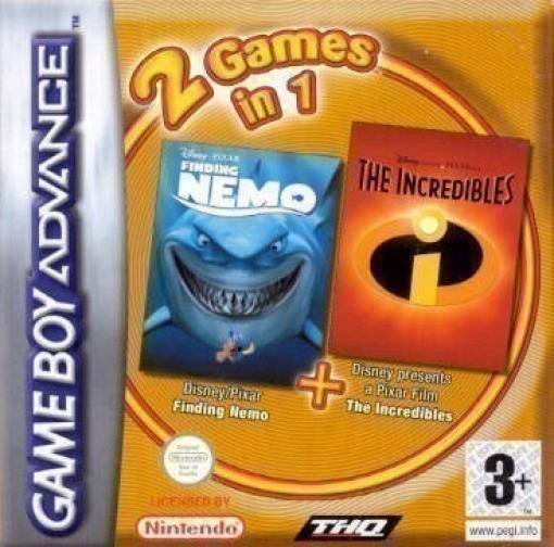 2 in 1: Findet Nemo + Die Unglaublichen