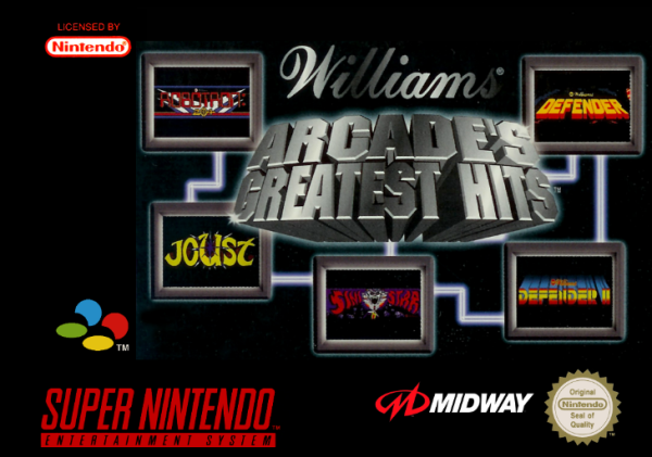Williams Arcade's Greatest Hits OVP