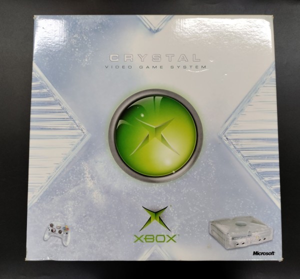 XBox Konsole Clear Crystal OVP