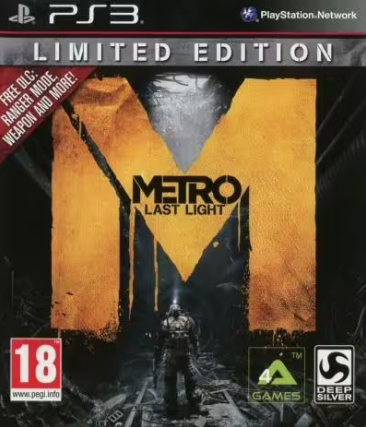 Metro: Last Light - First Edition OVP *sealed*