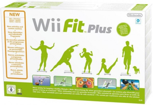 Wii Fit Plus + Balance Board Weiss OVP *sealed*