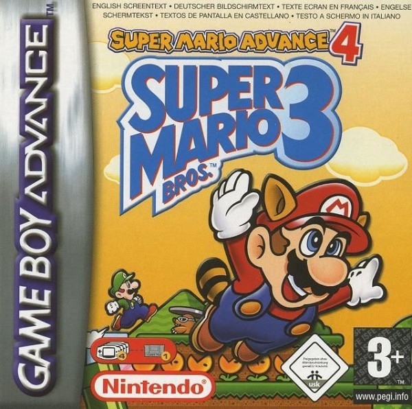 Super Mario Advance 4: Super Mario Bros. 3 OVP