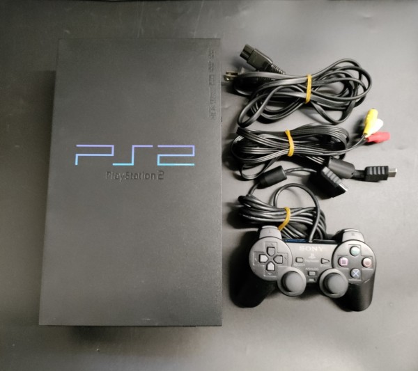 Playstation 2 Konsole Schwarz US NTSC