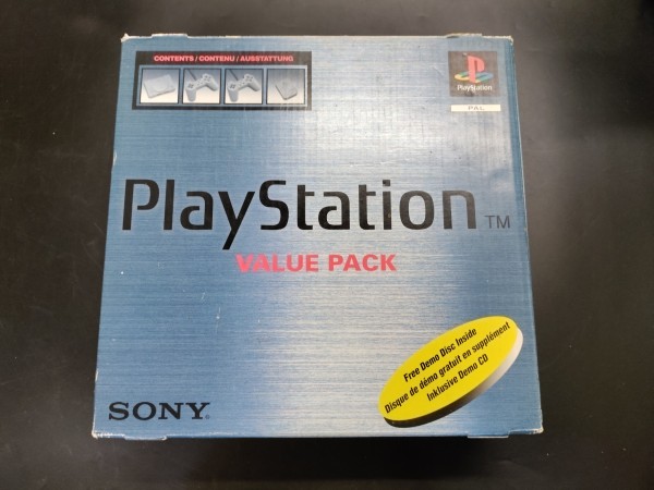 PlayStation 1 Konsole Value Pak OVP