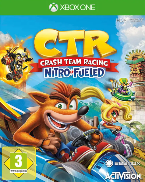 CTR Crash Team Racing: Nitro-Fueled OVP