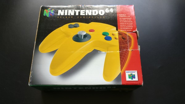 N64 Controller Gelb OVP