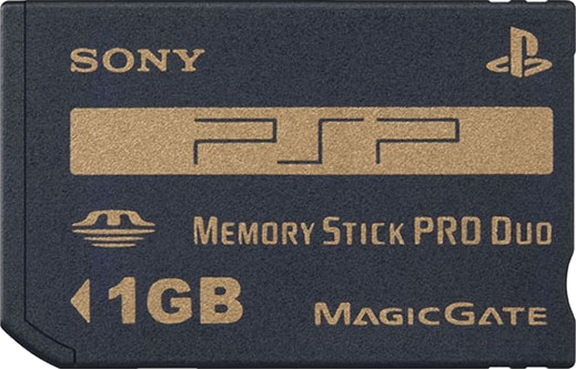 Memory Stick PRO Duo PSP