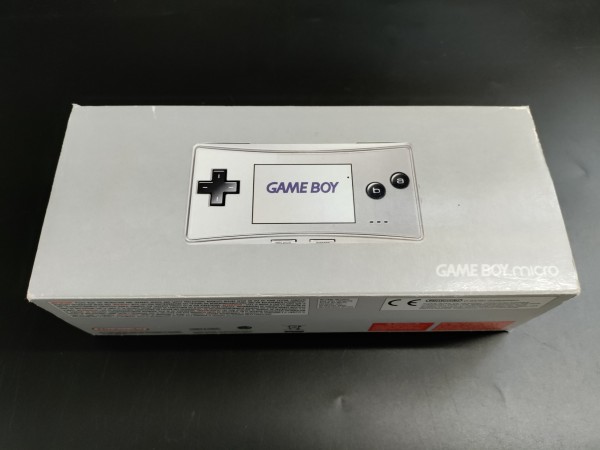 Game Boy Micro Silber OVP