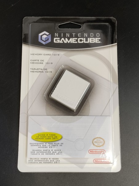 Nintendo GameCube Memory Card 1019 OVP *sealed*