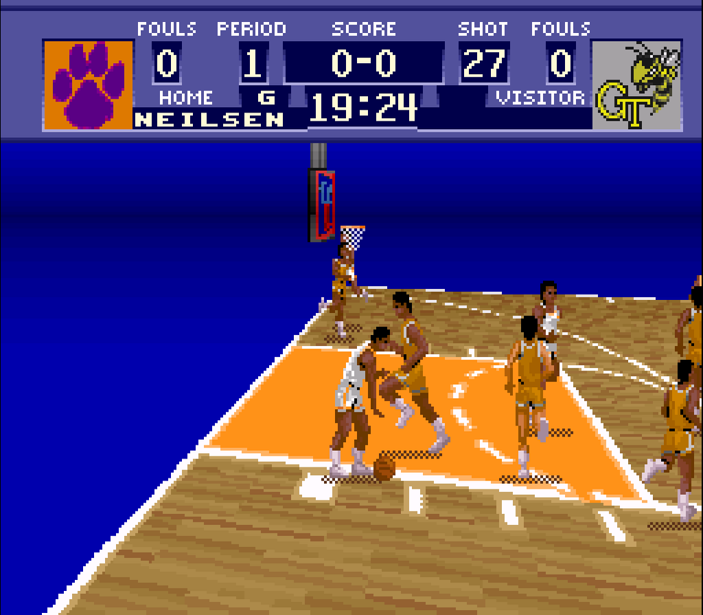 NCAA Basketball US NTSC | Sport | SNES | Nintendo | Classicgamestore.ch