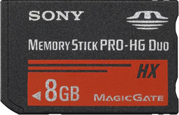 Memory Stick PRO-HG Duo HX