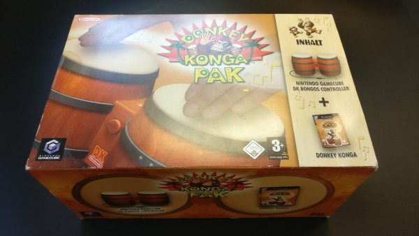 Donkey Konga Pak OVP *sealed*