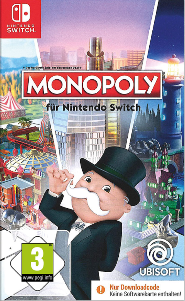 Monopoly für Nintendo Switch (Nur Downloadcode) OVP *sealed*