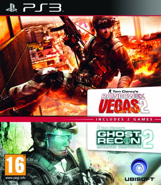 Tom Clancy's Rainbow Six: Vegas 2 + Ghost Recon: Advanced Warfighter 2 OVP