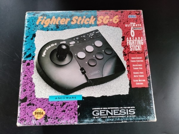 Mega Drive Fighter Stick SG-6 OVP