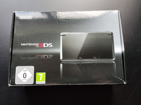 Nintendo 3DS Cosmos Black OVP