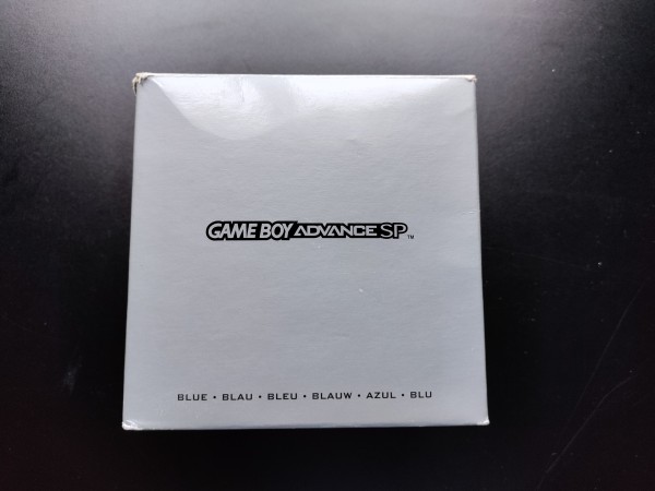 Game Boy Advance SP Blau OVP